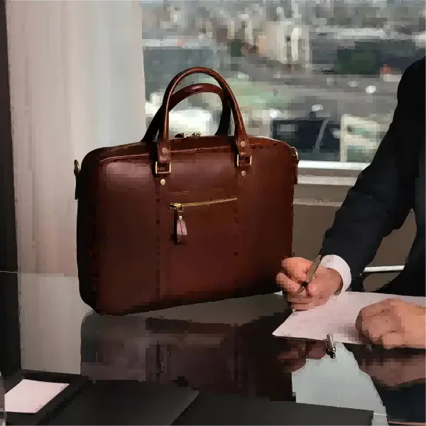 custom briefcase 