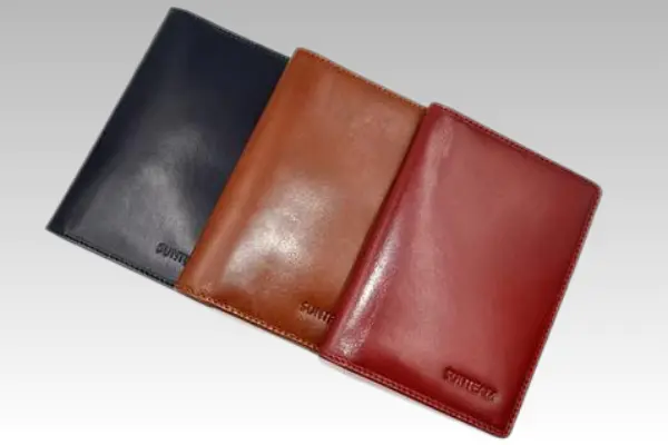 custom passport bag