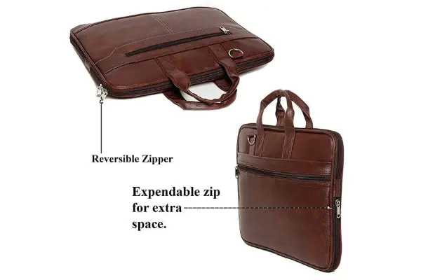 Custom Zippered Briefcase
