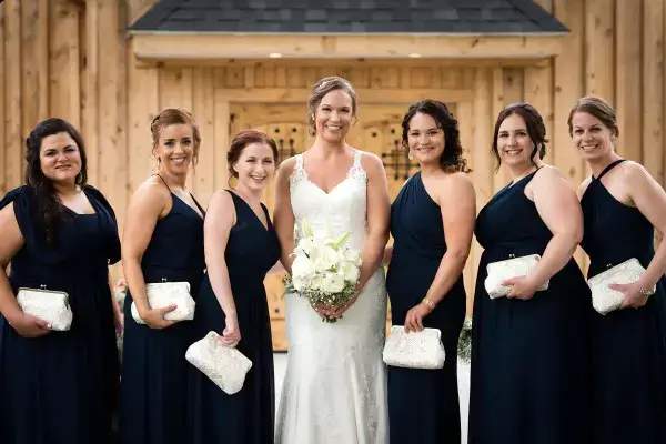 custom wedding clutch bag