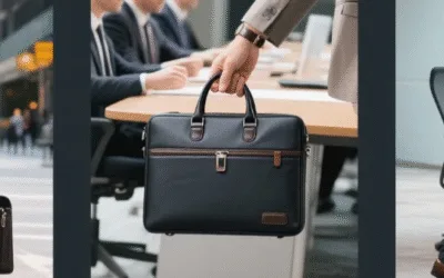 How to Choose the Right Size Leather Briefcase for Men
