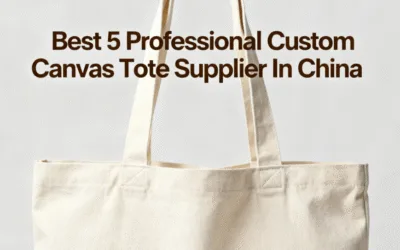Best 5 Professional Custom Canvas Tote Bags Supplier In China