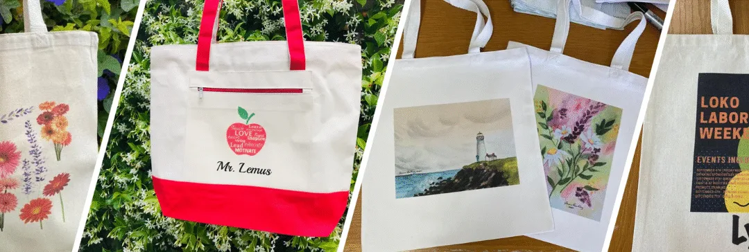 Screen Print Vs. Embroidery : Customized Bags With Logo For Business