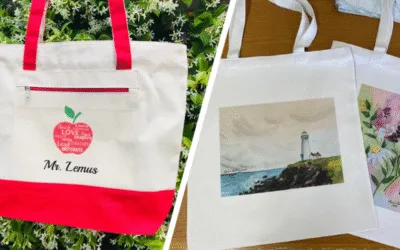 Screen Print Vs. Embroidery : Customized Bags With Logo For Business
