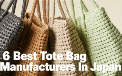 6 Best Tote Bag Manufacturers In Japan