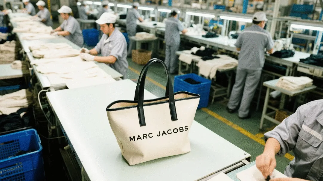 Where is Marc Jacobs tote bag manufactured?