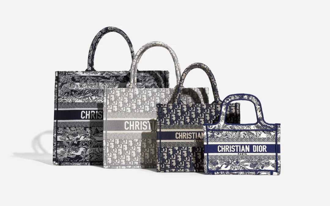 Where is Dior’s tote bag production based?