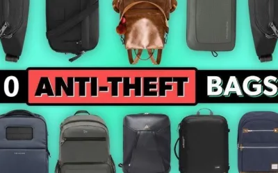 10 Anti-Theft Travel Bags for Europe Safer Traveling