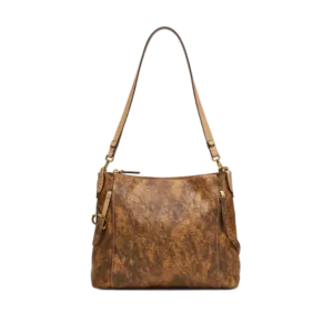 Custom Corrected Grain Leather Tote Bag