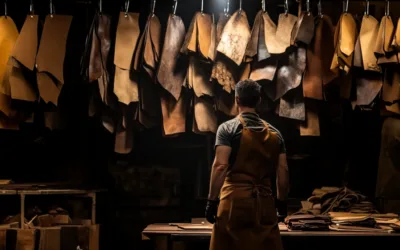 Why are calf leather bags favored by luxury brands?