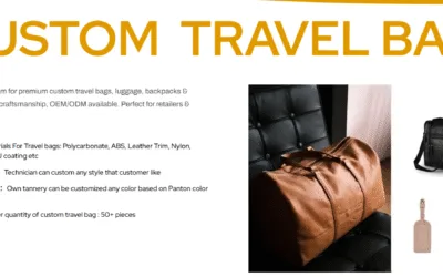 Top 6 Leather Travel Bag Manufacturers in Denmark