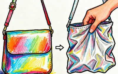 Storage Tips: Preventing Wrinkles in Clear Crossbody Bags