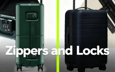 Zippers and Locks in Leather Luggage: Bag Factory Standards