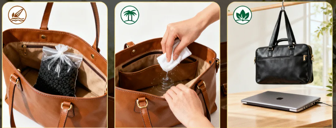 How to Safely Remove Smell from Leather Bags