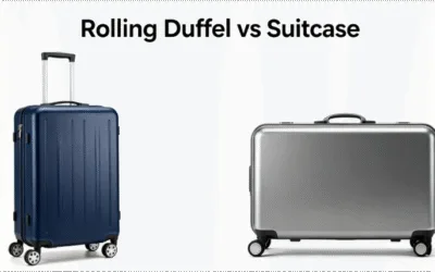 Rolling Duffel or Suitcase: Which Travel Bag Should You Pick?
