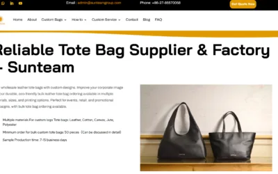 Leading 5 Leather Tote Bag Manufacturers In Indonesia