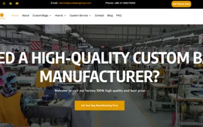 Top 8 China PU Handbag Manufacturers​ to Collaborate With