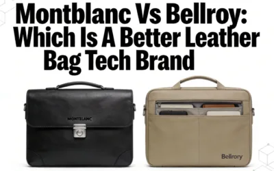 Montblanc Vs Bellroy: Which Is A Better Leather Bag Tech Brand